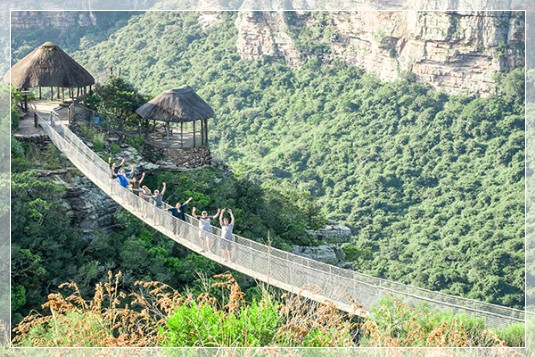 Swing Bridge at Lake Eland
